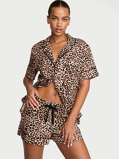 Victoria's Secret - Flannel Short Pajama Set, image 1