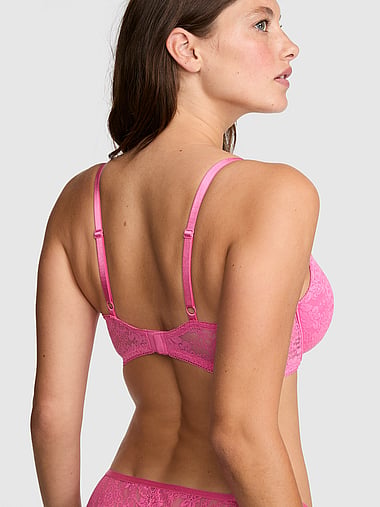 PINK - PINK Wink™ Lightly Lined Balconette Bra, image 2