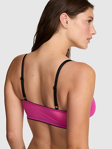PINK Wink™ Unlined Scoop Bralette, image 2