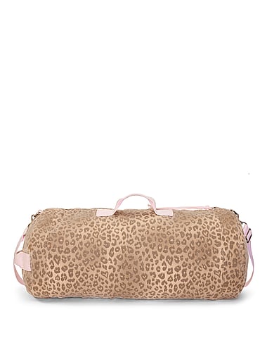PINK - Canvas Rolled Duﬄe Bag, image 2
