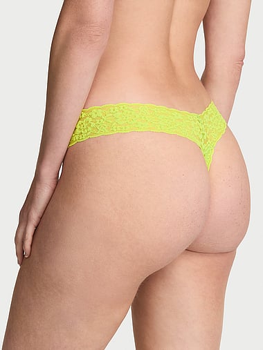 The Lacie - Lace Thong Panty, image 2