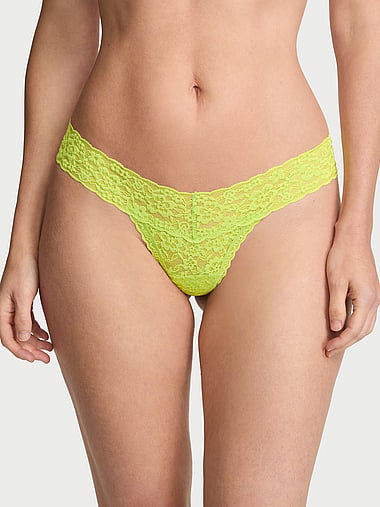 The Lacie - Lace Thong Panty, image 1