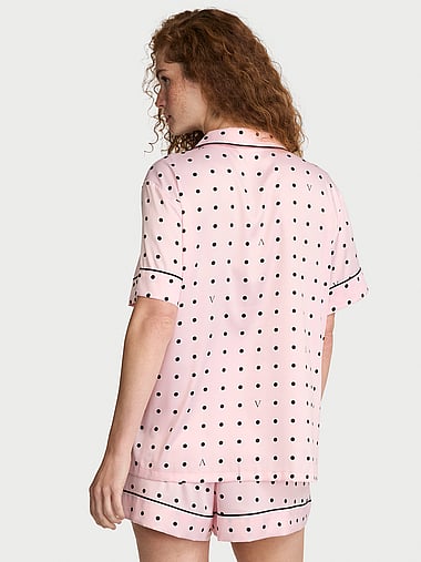 Victoria's Secret - Signature Satin Short Pajama Set, image 2