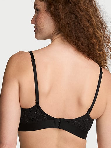 The T-shirt - Lace Shine Logo Lightly Lined Balconette Bra, image 2