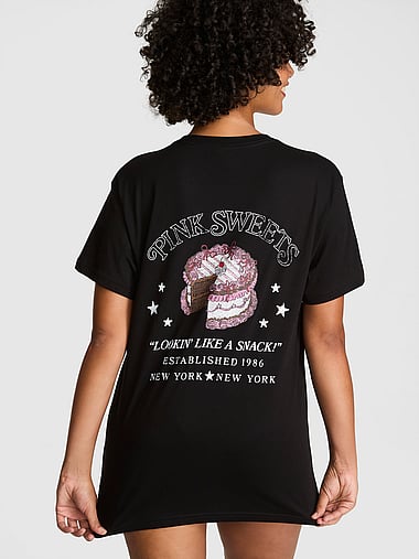 PINK - Campus Cotton™ Tee, image 1