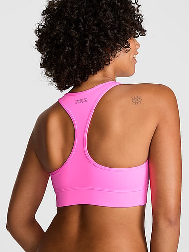 PINK - PINK Relay™ Racerback Sports Bra, image 2