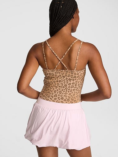 PINK - All-Day Cotton™ Strappy Tank Top, image 2