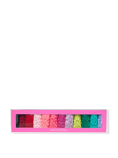 Victoria's Secret - 12-Pack Lacie Thong Panties in 12 Pack