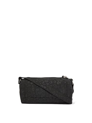 PINK - Canvas Duffle Shoulder Bag, image 2