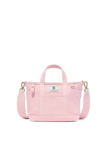 Victoria's Secret - VS Icon Mini Canvas Tote Bag, image 1