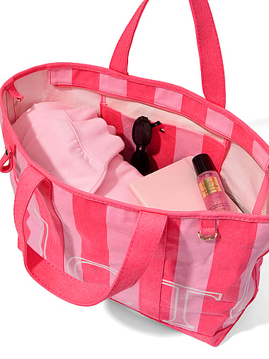 VS Icon Large Canvas Tote Bag, image 2