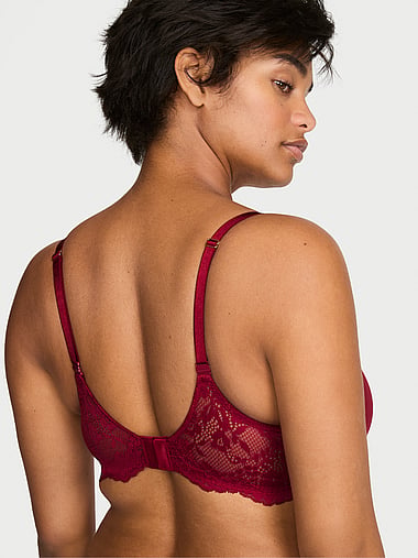 Dream Angels - Smooth & Lace Twinkle Lightly Lined Demi Bra, image 2
