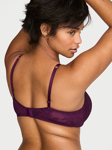 Very Sexy - Rose Lace Shine Push-Up Bra, image 2