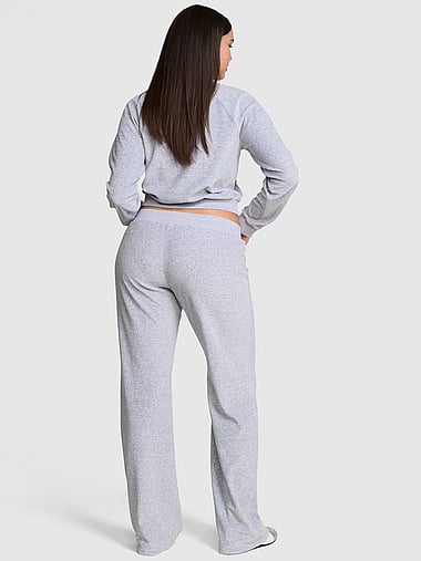 PINK - Vintage Velour Flare Pants, image 2
