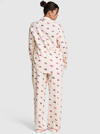 PINK - Favorite Flannel Long Pajama Set, image 2