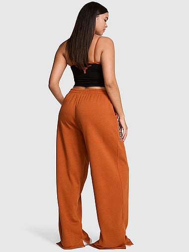 College Collection - Campus Fleece™ Bling Wide-Leg Sweatpants, image 2