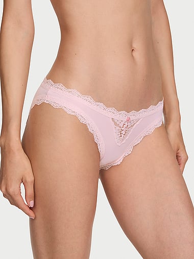 Dream Angels - Lace-Trim Bikini Panty, image 1