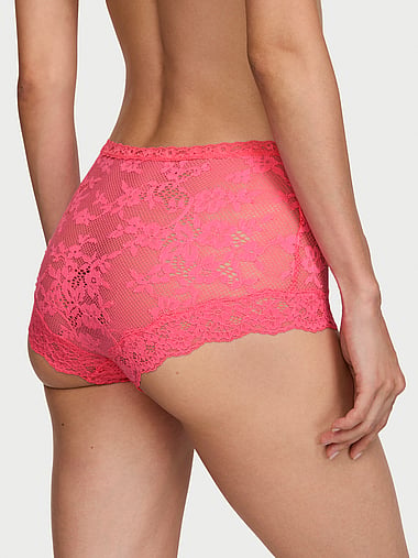Dream Angels - Lace Boyshort Panty, image 2