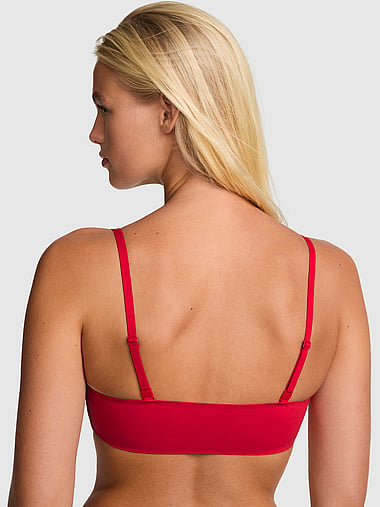 PINK - Marshmallow Lightly Lined Wireless Comfy Bra, image 2