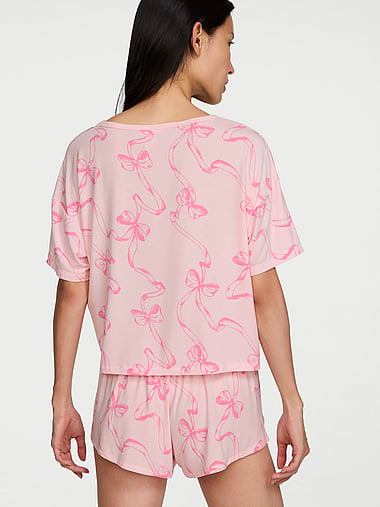 Victoria's Secret - SoSoft Modal™ V-Neck Short Pajama Set, image 2