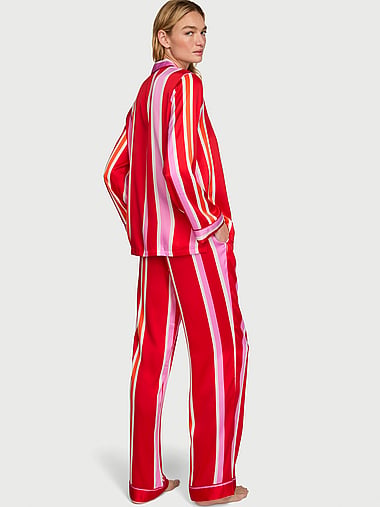 Victoria's Secret - Signature Satin Long Pajama Set, image 2