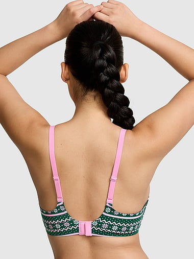 PINK - Marshmallow Push-Up Wireless Comfy Bra, image 2