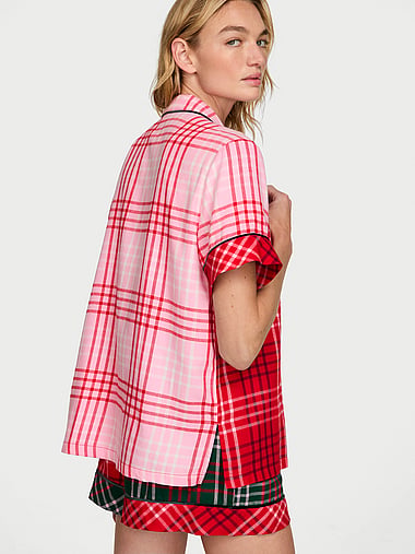 Victoria's Secret - CozyFlannel™ Short Pajama Set, image 2