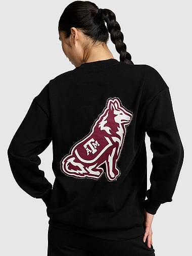 College Collection - Campus Fleece™ Bling Crew Sweatshirt, image 2