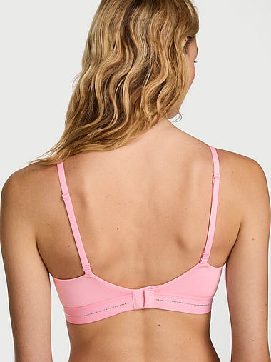 The T-shirt - Signature Shine Cotton Lightly Lined Balconette Bra, image 2