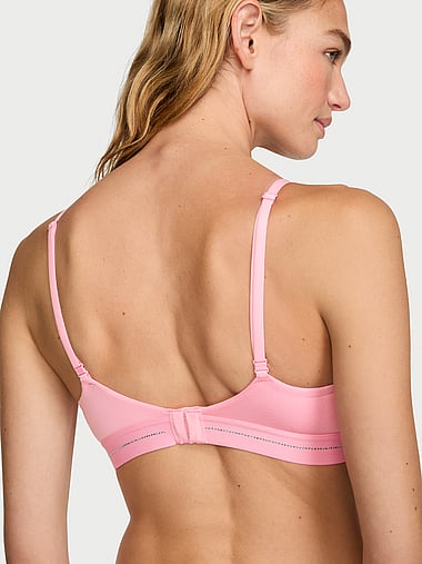 The T-shirt - Signature Shine Cotton Lightly Lined Wireless Bra, image 2