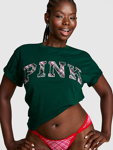 PINK - Campus Cotton™ Tee, image 1