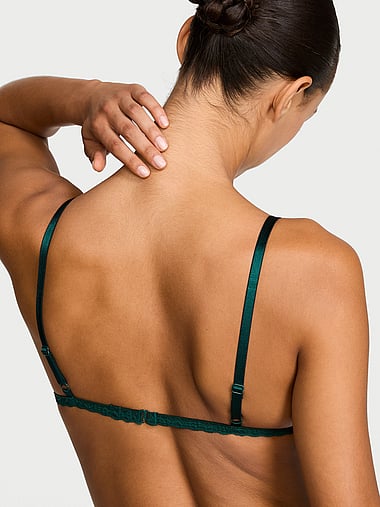 The Lacie - Lacie Shimmer Unlined Triangle Bralette, image 2