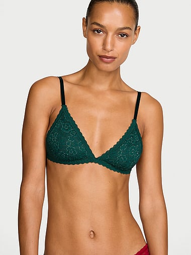 The Lacie - Lacie Shimmer Unlined Triangle Bralette, image 1