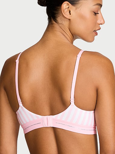 The T-shirt - Signature Shine Cotton Lightly Lined Wireless Bra, image 2