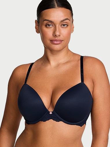 Dream Angels - Smooth & Lace Twinkle Push-Up Bra, image 1