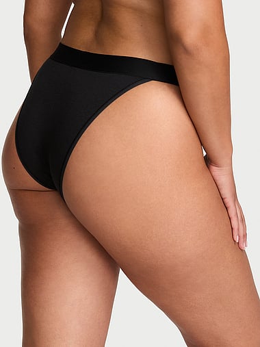 Cotton - Logo Cotton Shine Patch 90s Brief Panty, image 2