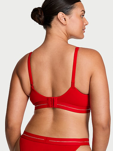 The T-shirt - Bombshell Add-2-Cups Signature Shine Cotton Push-Up Bra, image 2