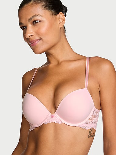Dream Angels - Smooth & Lace Push-Up Bra, image 1