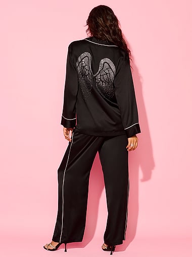 VSFS '26 Signature Satin Long Pajama Set, image 1