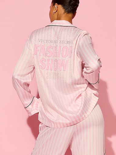 VSFS '26 Signature Satin Long Pajama Set, image 1