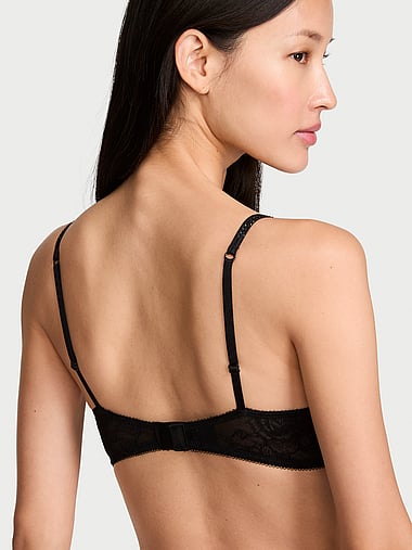 Very Sexy - Bombshell Add-2-Cups Rose Lace Shine Push-Up Bra, image 2