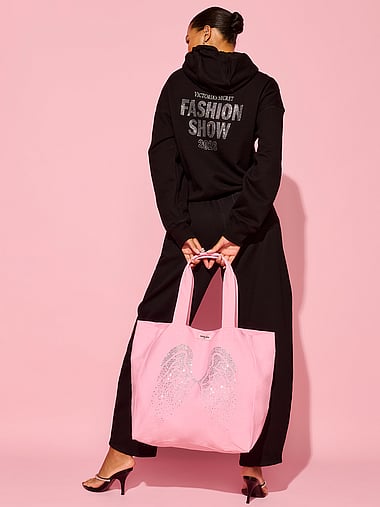 Victoria's Secret - VSFS '26 Diamanté Canvas Tote Bag, image 1