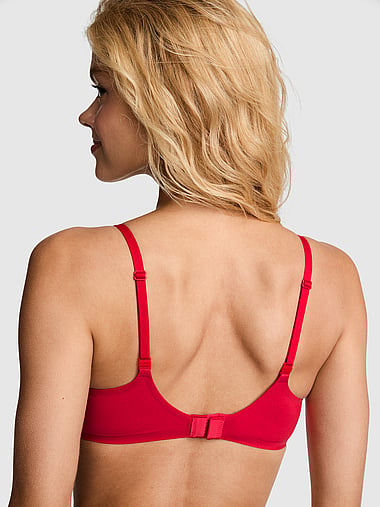 PINK - Marshmallow Push-Up Wireless Comfy Bra, image 2
