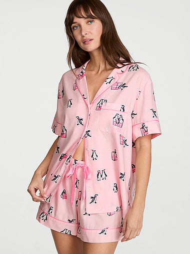 Victoria's Secret - CozyFlannel™ Short Pajama Set, image 1