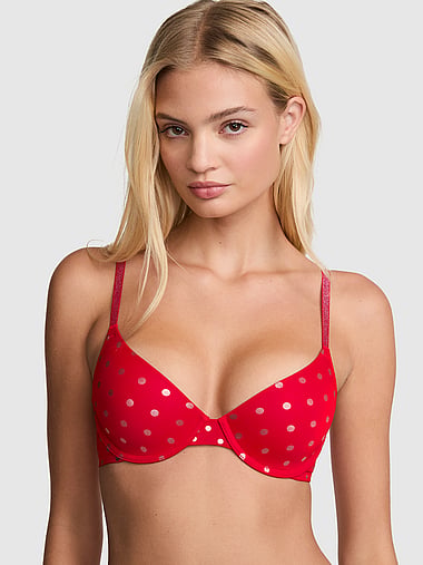 PINK - Wear Everywhere™ Lightly Lined Full Coverage T-Shirt Bra, image 1