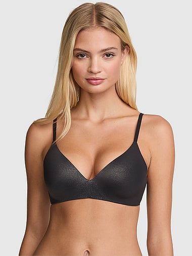 PINK - Marshmallow Push-Up Wireless Comfy Bra, image 1