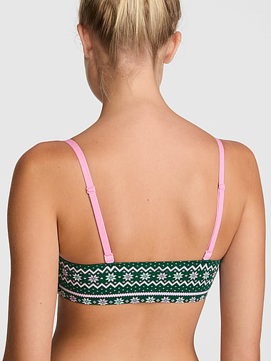 PINK - Marshmallow Lightly Lined Wireless Comfy Bra, image 2