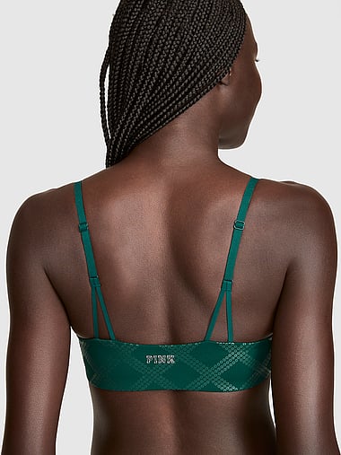 PINK - PINK Relay™ Square-Neck Sports Bra, image 2