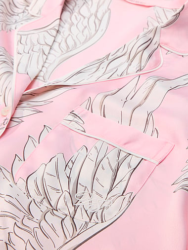 Victoria's Secret - Signature Satin Long Pajama Set in Signature Satin Print, image 2