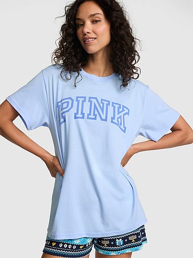 PINK - Campus Cotton™ Tee, image 1